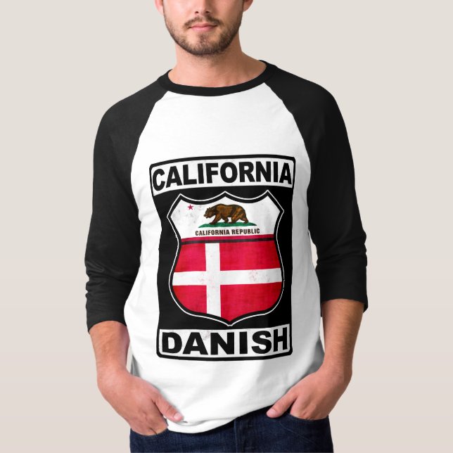 Camiseta Norteamericano danés de California (Anverso)