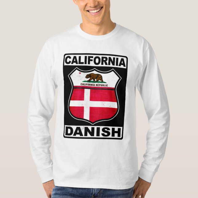 Camiseta Norteamericano danés de California (Anverso)