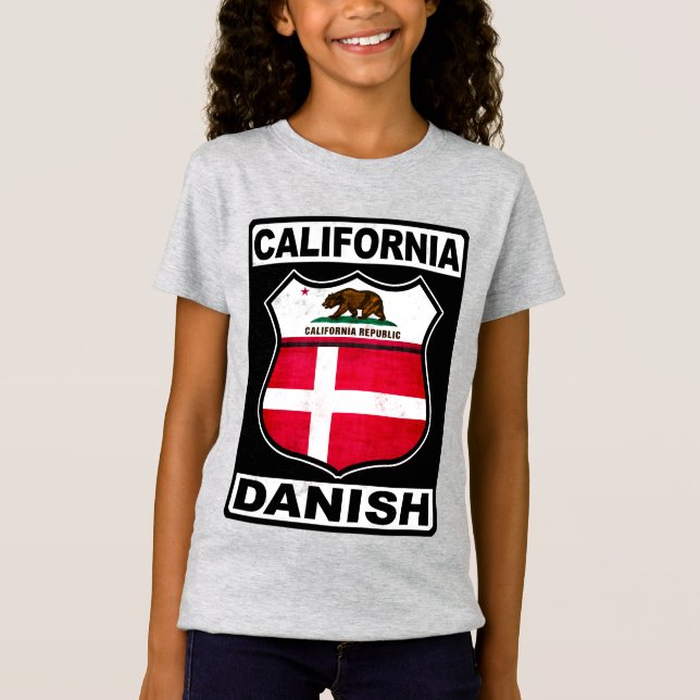 Camiseta Norteamericano danés de California (Anverso)