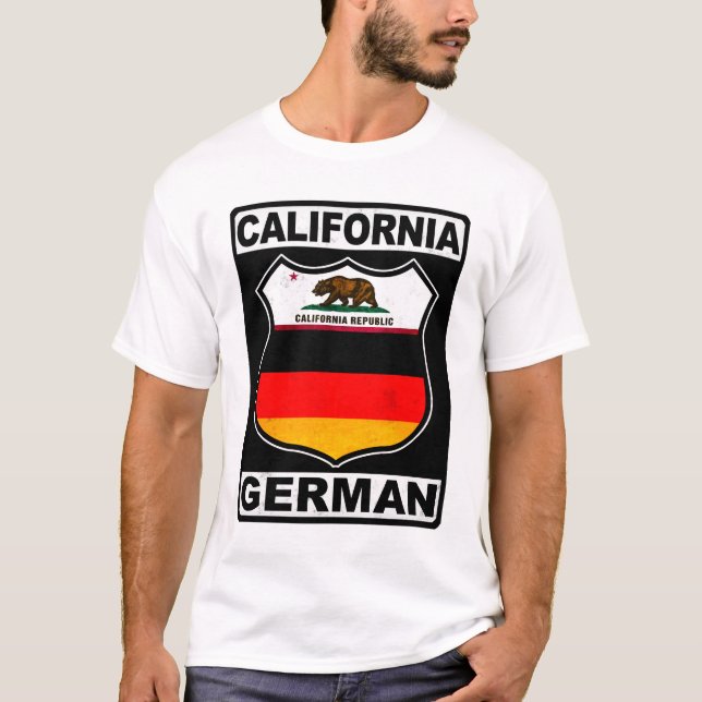 Camiseta Norteamericano de California (Anverso)