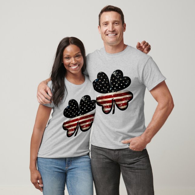 Camiseta Norteamericano de Irlanda (Unisexo)