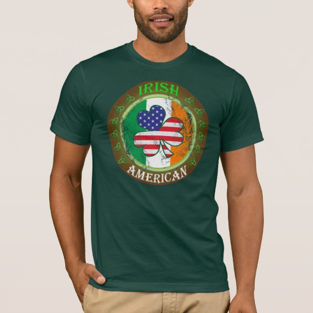 Camiseta Norteamericano de Irlanda (Anverso)