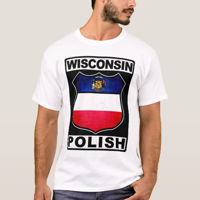 Camiseta Norteamericano de Wisconsin (Anverso)
