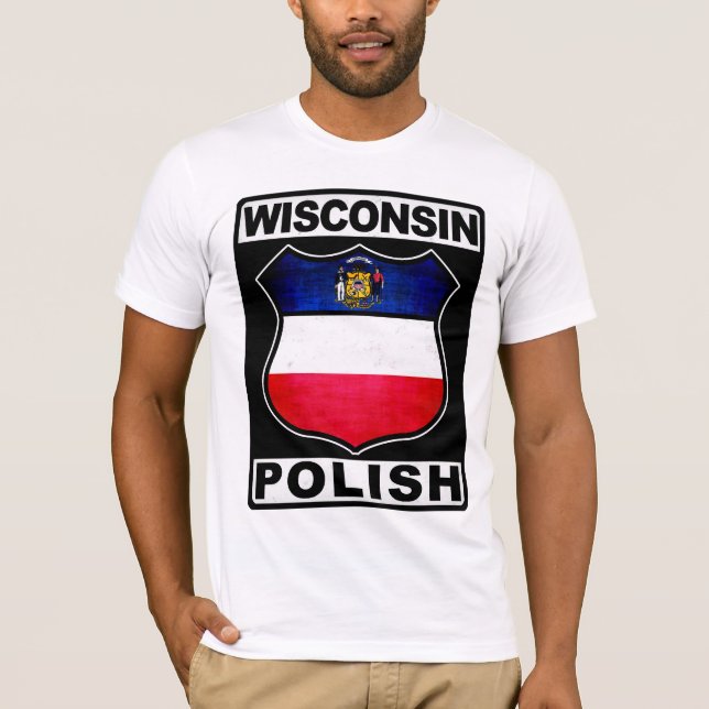 Camiseta Norteamericano de Wisconsin (Anverso)