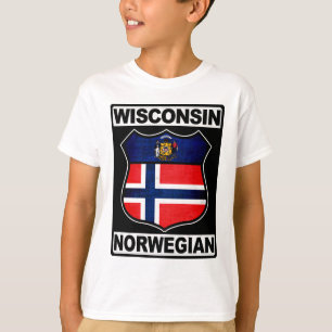 Camiseta Norteamericano de Wisconsin