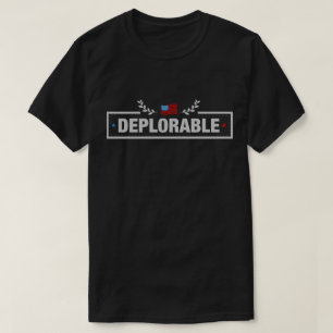 Camiseta Norteamericano deplorable
