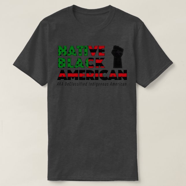 Camiseta Norteamericano Nativo (Diseño del anverso)