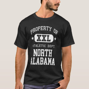 Camiseta North Alabama XXL Athletic School Property