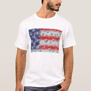 Camiseta North America, EE. UU., WA, Redmond, bandera de EE