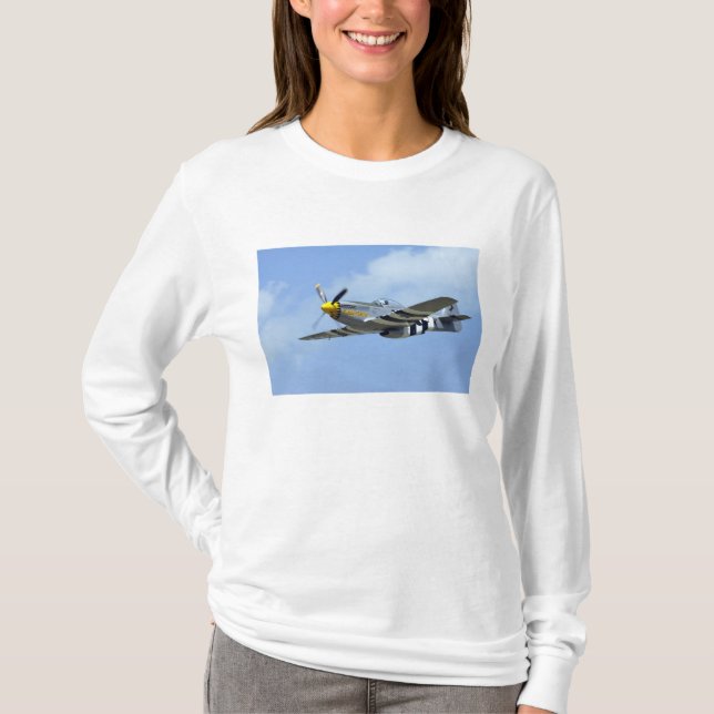 Camiseta North American P-51D Mustang, Caballito (Anverso)