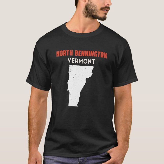 Camiseta North Bennington Vermont Estados Unidos de América (Anverso)