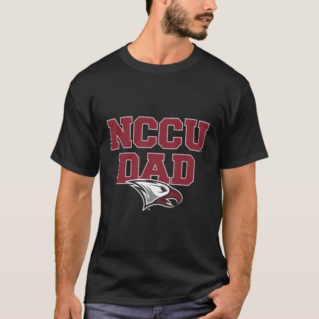 Camiseta North Carolina Central Nccu Eagle Dad (Anverso)