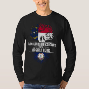 Camiseta North Carolina Home Virginia Roots State Tree