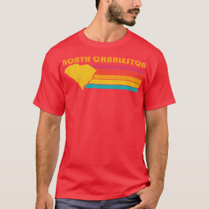 Camiseta North Charleston South olina Vintage con problemas