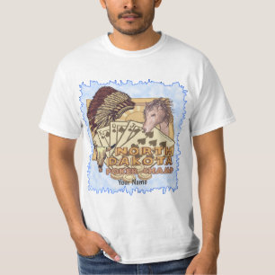 Camiseta North Dakota Poker