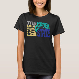 Camiseta North Dakota Y Uu State Shape Motto