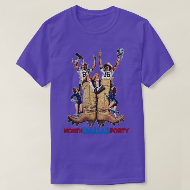 Camiseta North Dallas Forty (Diseño del anverso)