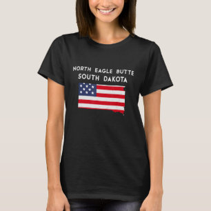 Camiseta North Eagle Butte South Dakota Estados Unidos de A
