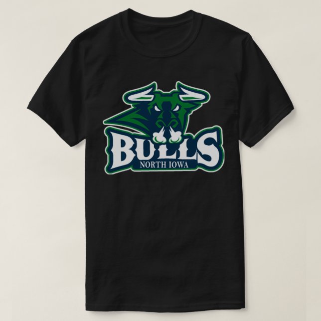 Camiseta North Iowa Bulls (Diseño del anverso)