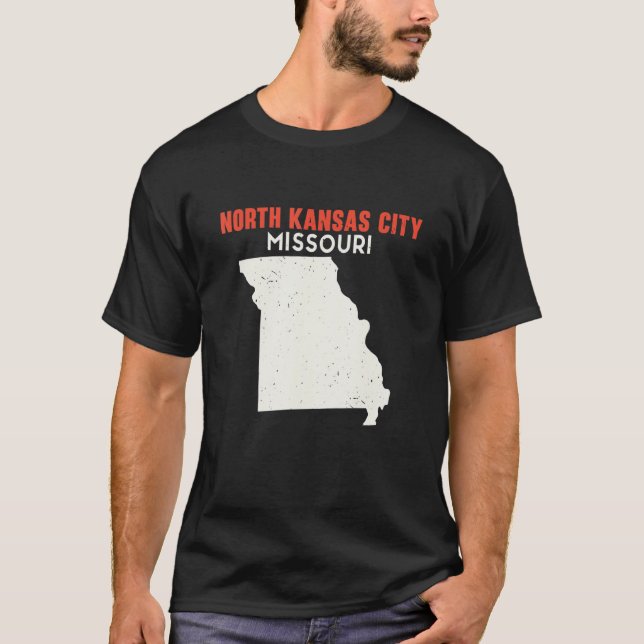 Camiseta North Kansas City Missouri Estados Unidos Estados  (Anverso)