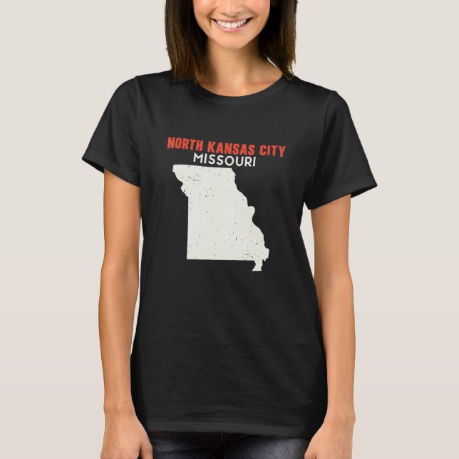 Camiseta North Kansas City Missouri Estados Unidos Estados  (Anverso)