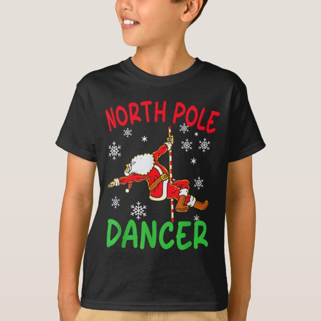 Camiseta North Le Dancer Funny Santa Joke  (Anverso)