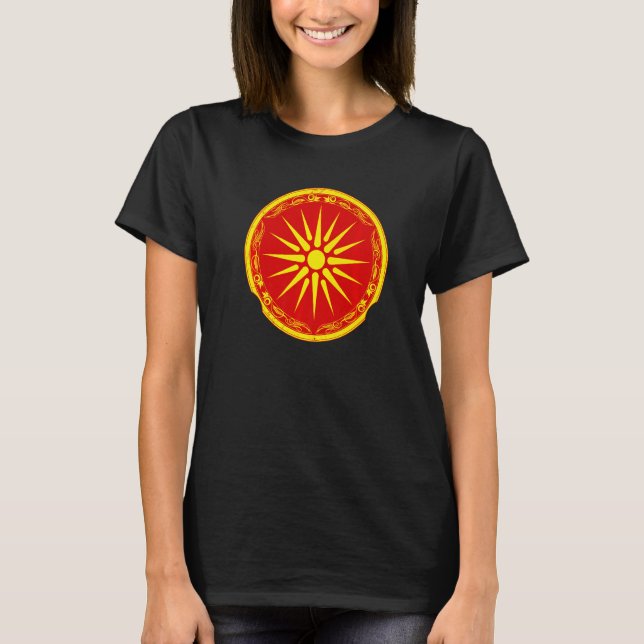 Camiseta North Macedonian flag (Anverso)