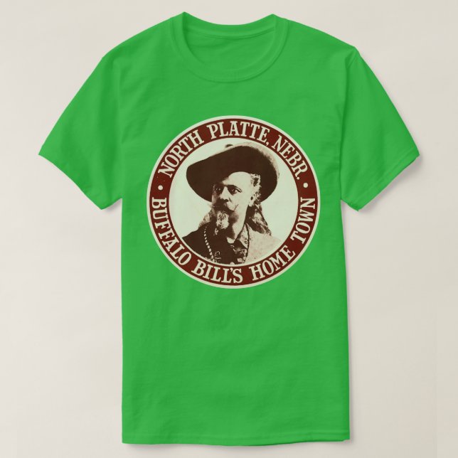 Camiseta North Platte Nebraska (Diseño del anverso)