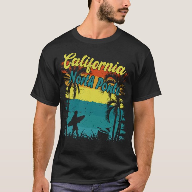 Camiseta North Ponto California Wave T'Shirt, North Ponto (Anverso)
