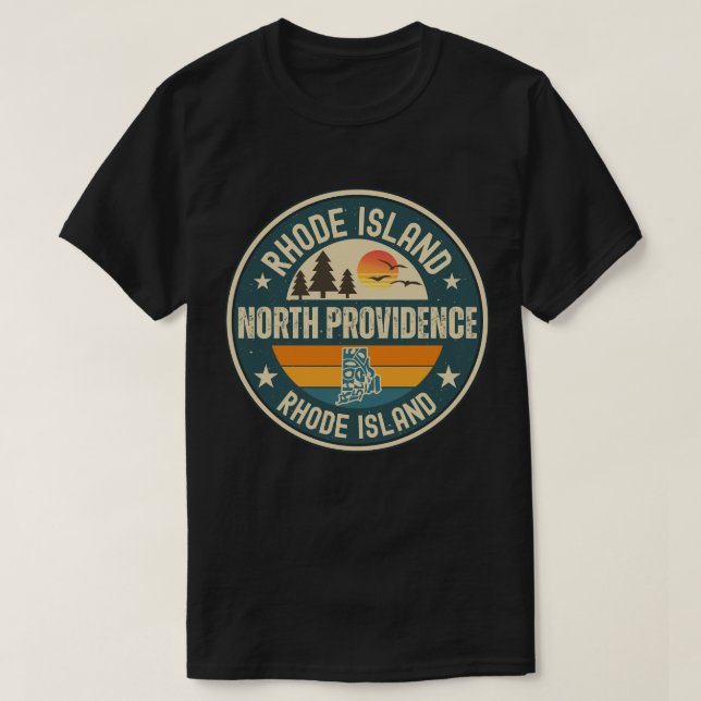 Camiseta North Providence, Rhode Island (Diseño del anverso)