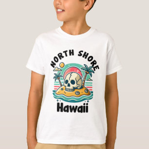 Camiseta North Shore Oahu Hawaii Recuerdo Surfing Hawaiano 