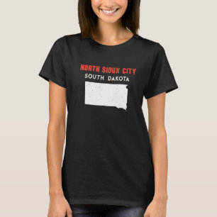 Camiseta North Sioux City South Dakota Estados Unidos Tr