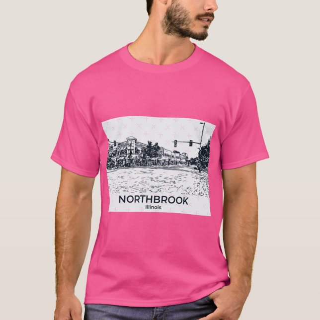 Camiseta Northbrook Illinois 1 (Anverso)