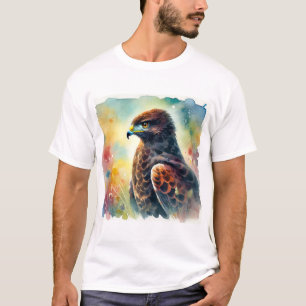 Camiseta Northern Black Buzzard 160724AREF251 - Watercolor