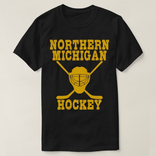 Camiseta Northern Michigan Hockey  (Diseño del anverso)