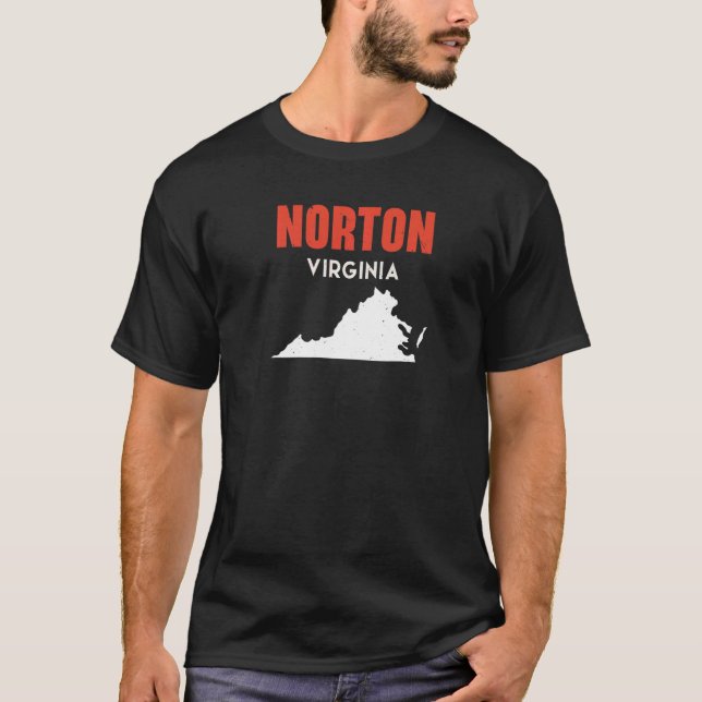 Camiseta Norton Virginia Estados Unidos Estados Unidos Viaj (Anverso)