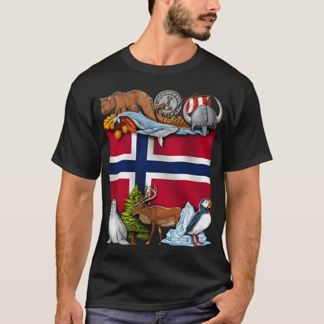 Camiseta Noruega (Anverso)