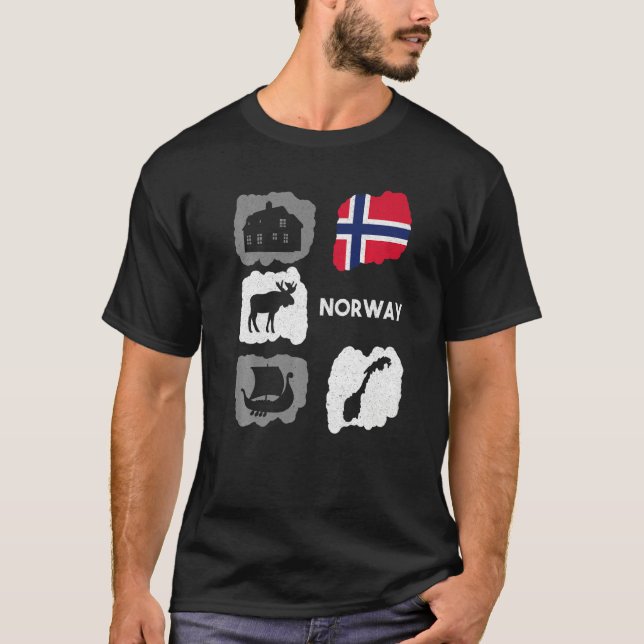 Camiseta Noruega (Anverso)