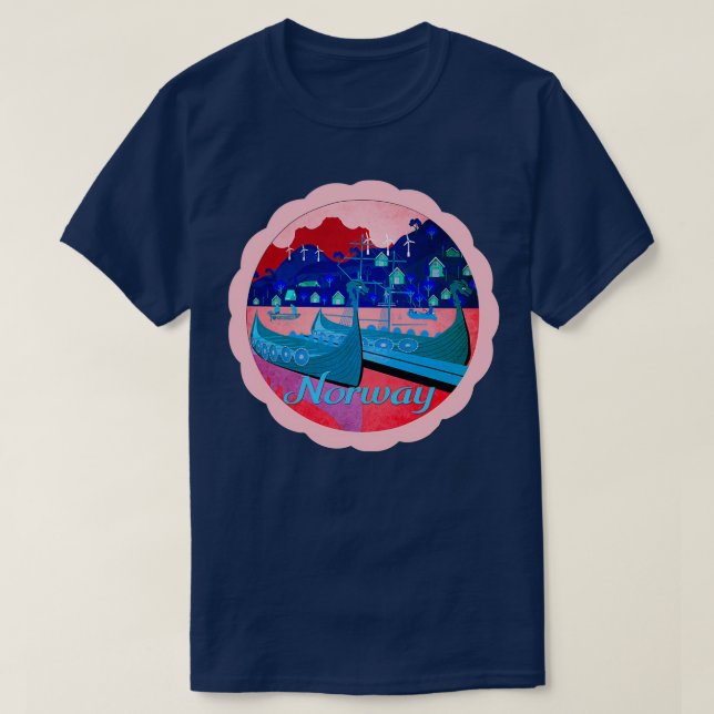 Camiseta Noruega 4 (Diseño del anverso)