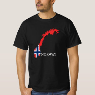 Camiseta Noruega - Bandera de Noruega