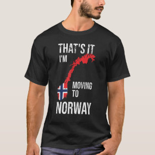 Camiseta Noruega Bandera Escandinavia Funny Noruega
