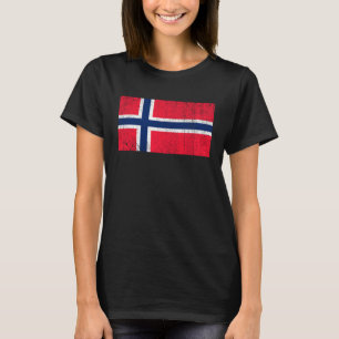 Camiseta Noruega Bandera Noruega País Bandera De Noruega Vi
