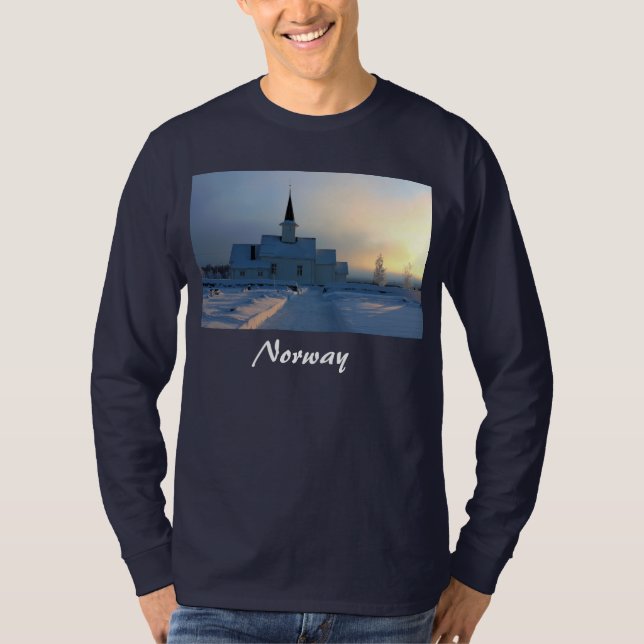 Camiseta Noruega/BjerkeKIrke (Anverso)