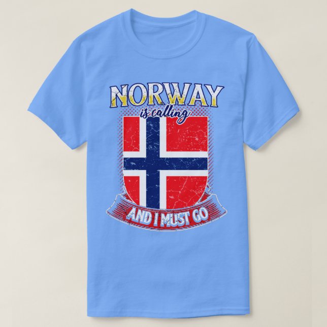 Camiseta Noruega divertida (Diseño del anverso)