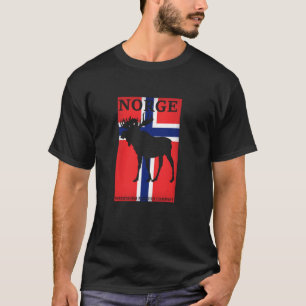 Camiseta Noruega Elk Fjord Noruega vacaciones Escandinavia