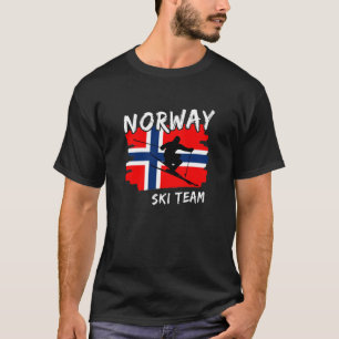 Camiseta Noruega Esquí 
