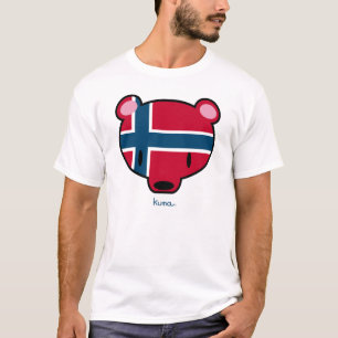 Camiseta Noruega kuma-chan