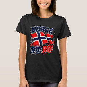 Camiseta Noruega norge bandera vintage aficionado fútbol no