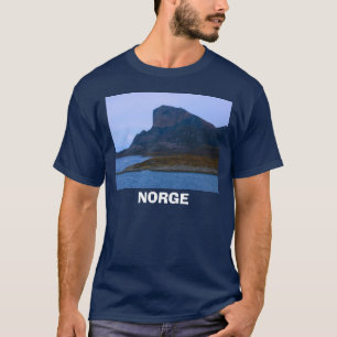 Camiseta Noruega, Norge, entrada del fiordo
