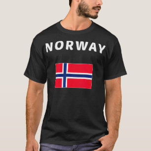 Camiseta Noruega: Regalo de bandera de viaje noruega Aussie